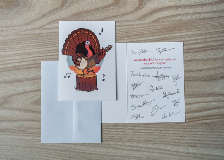 Swallow Hill Music greeting card