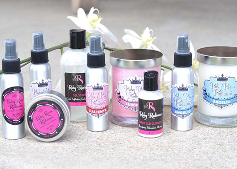 RubyFox product labels