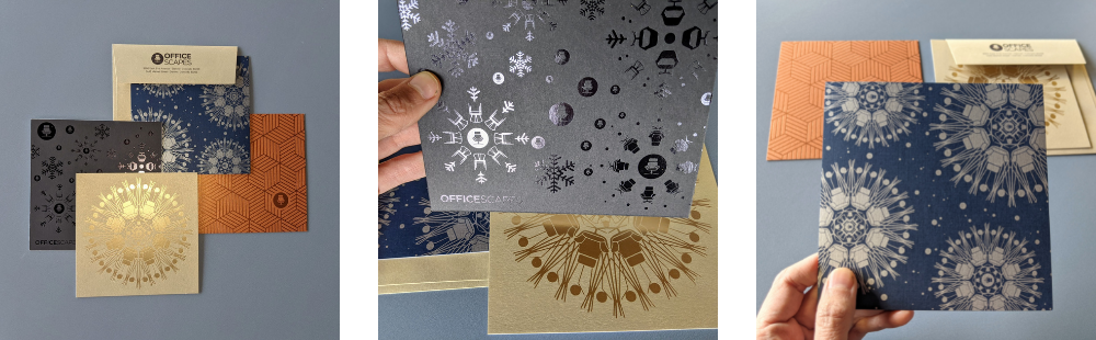 officescapes holiday card