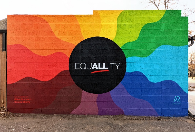 Adam Raiola mural art