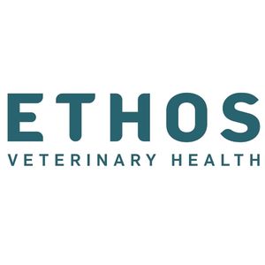 Ethos Veterinary Health logo.