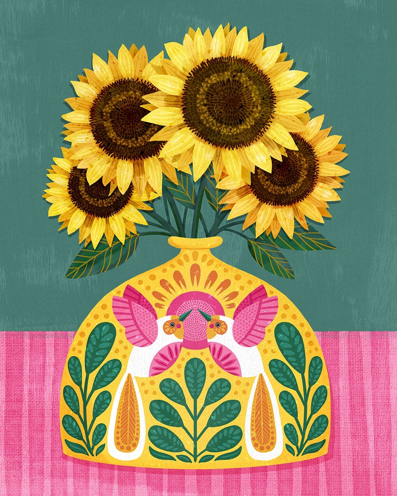 Anita Ashfield-Salter sunflowers