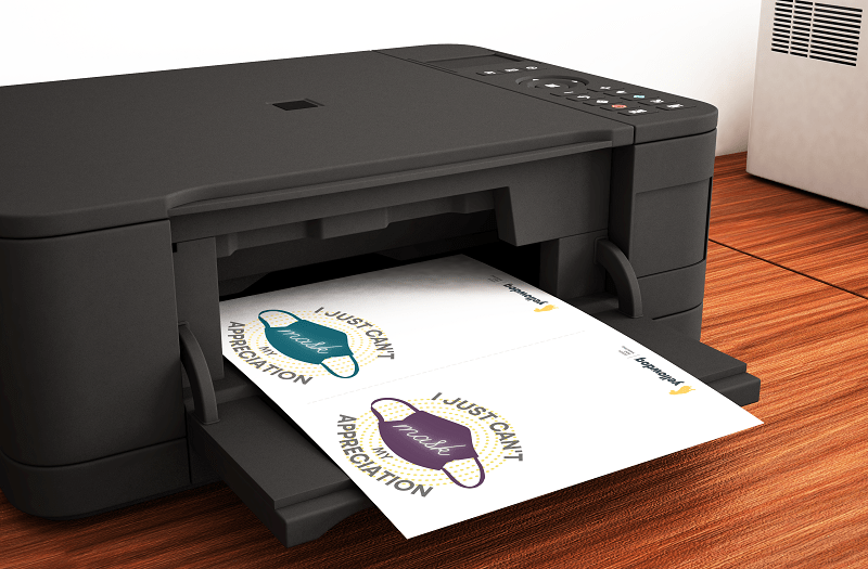 printable thank you card