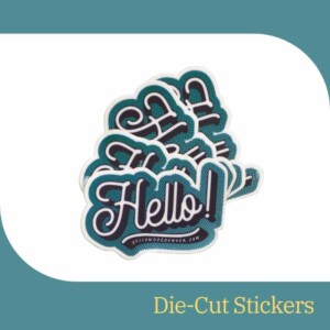 die cut stickers