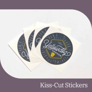 kiss cut stickers
