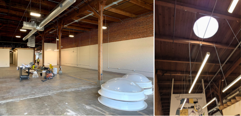 skylight installation