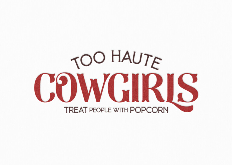 Logo design for Too Haute Cowgirls