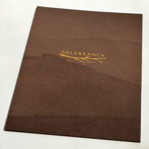 Goldbranch Properties pocket folder