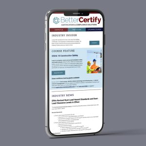 BetterCertify newsletter