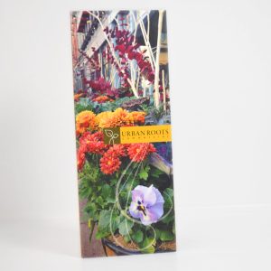 Urban Roots brochure designed and printed by YellowDog