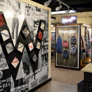Wall graphic for Wrangler