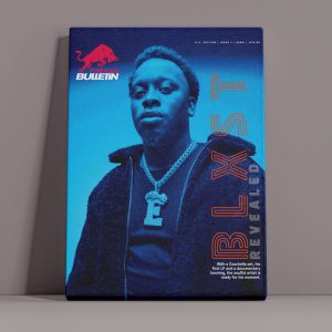 Canvas print for music event