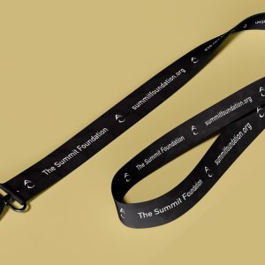 Lanyard for the Summit Foundation event