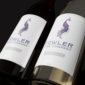 Logo design for Fowler Wine Company