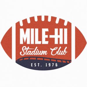 Logo design for Mile Hi Stadium Club