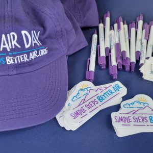 Promotional products for the Regional Air Quality Council