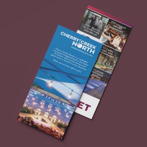 Rack card for Cherry Creek North