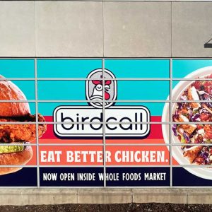 Window graphics for Birdcall